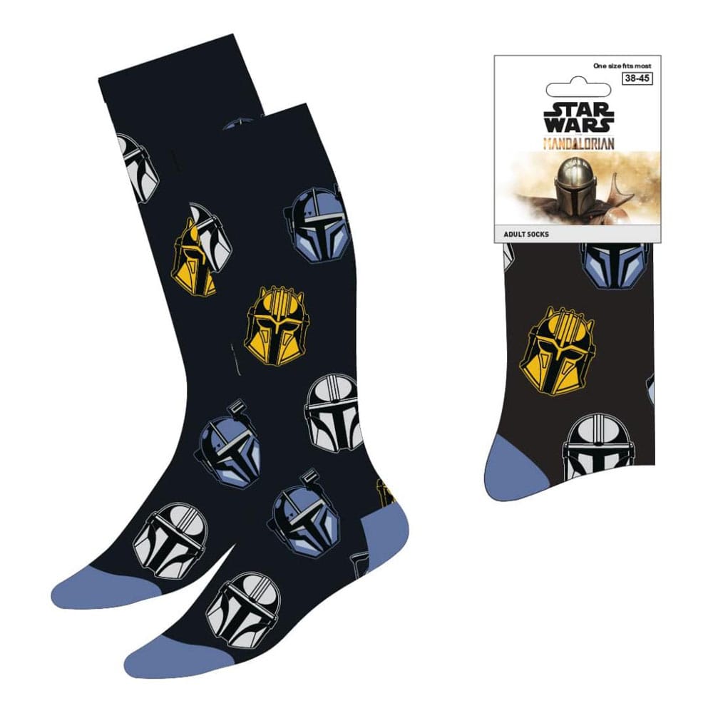 Star Wars: The Mandalorian Socks Helmets 38-45 Cerdá