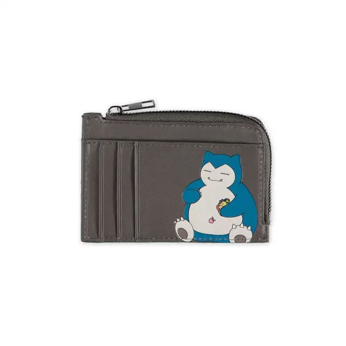 Pokémon Card Wallet Snorlax Gray Wallets