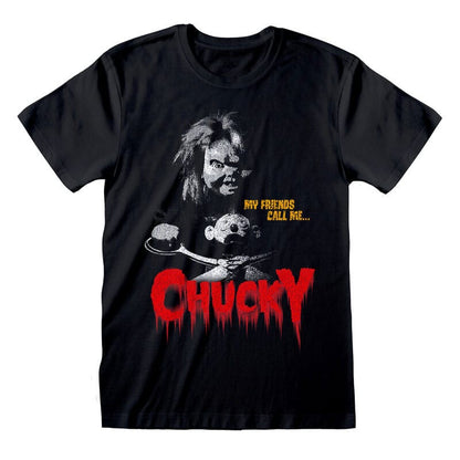 Child´s Play T-Shirt My friends Call Me Chucky Size L - FanofThings.co.uk