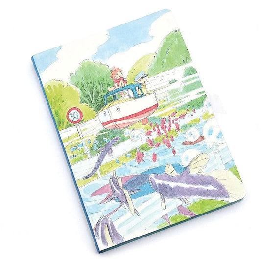 Ponyo Sketchbook Ponyo & Sosuke Flexi - FanofThings.co.uk
