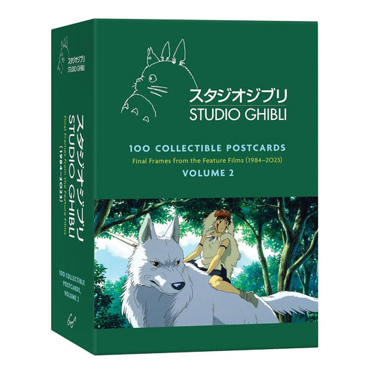 Studio Ghibli Postcards Box 100 Collectible Postcards Series 2 - FanofThings.co.uk