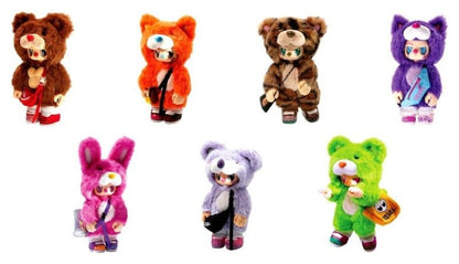 Rebel Bears Plush Action Figures Blind Box Movable Series Display 18 cm (6) My Arcade Gaming