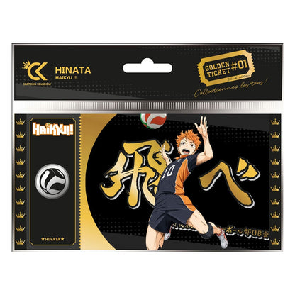 Haikyu!! Golden Ticket Black Edition #01 Hinata Case (10) - FanofThings.co.uk