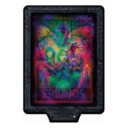 Stranger Things Metamorphic Art Collection Jigsaw Puzzle with Light-Up Effect The Upside (520 pieces)