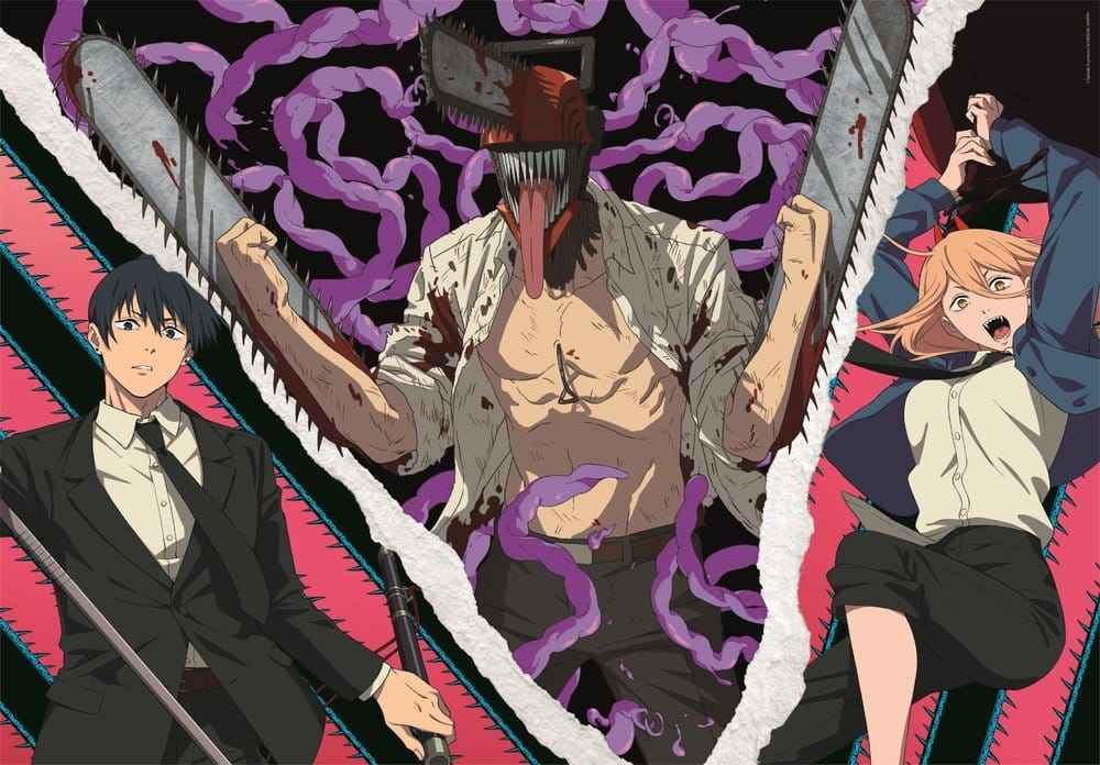 Chainsaw Man Anime Puzzle Collection Jigsaw Puzzle Chainsaw Man (500 pieces)