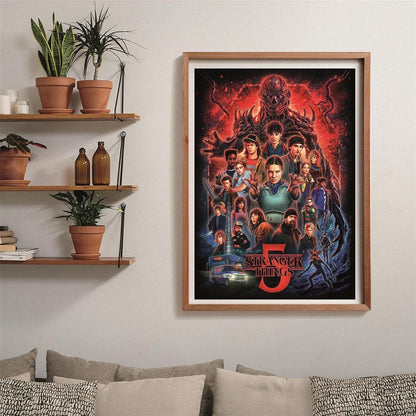 Stranger Things Jigsaw Puzzle Season 5 (1000 pieces)