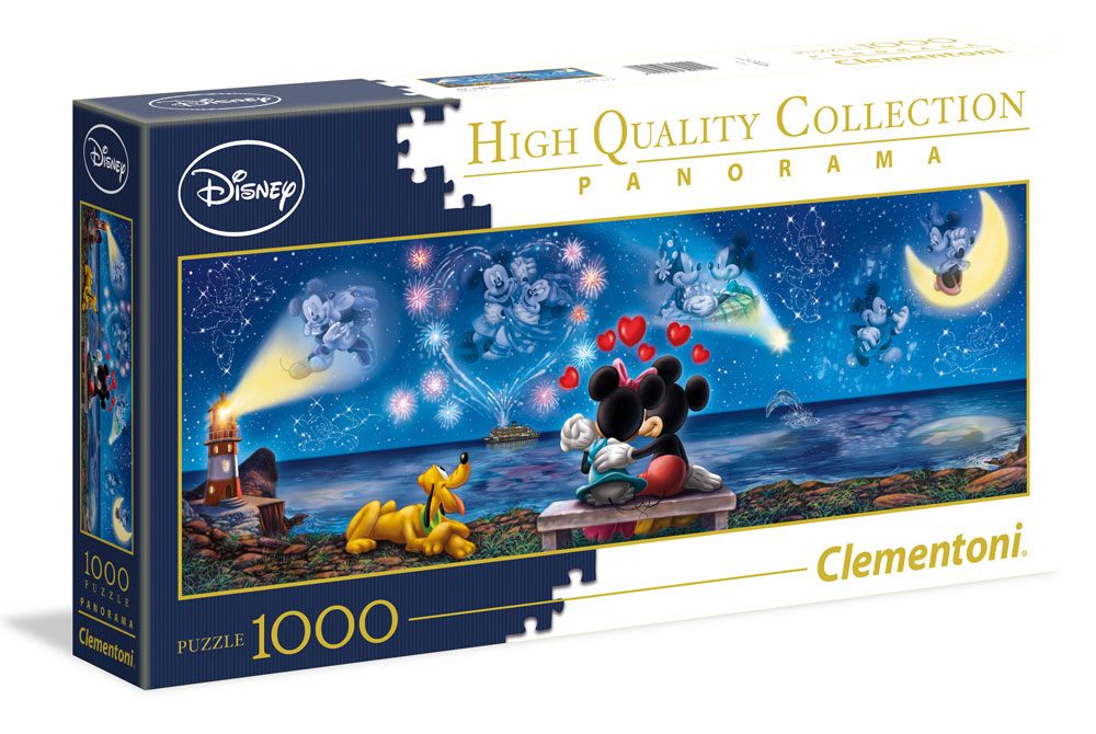 Disney Panorama Jigsaw Puzzle Mickey & Minnie (1000 pieces) Puzzles