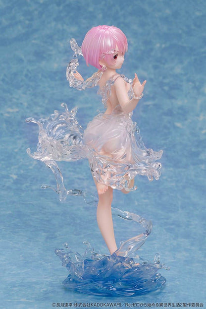 Re:Zero Starting Life in Another World PVC Statue 1/7 Ram Aqua Dress 23 cm Design COCO