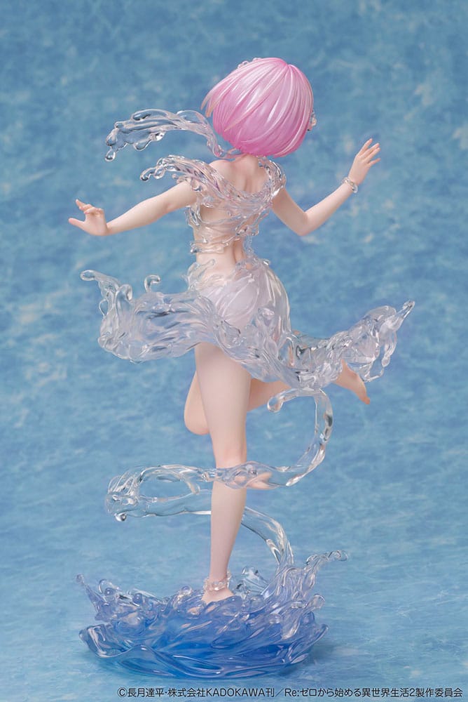 Re:Zero Starting Life in Another World PVC Statue 1/7 Ram Aqua Dress 23 cm Design COCO