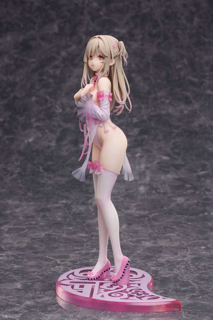 Original Character PVC Statue 1/7 Pink jiangshi Illustration by Anmi 24 cm