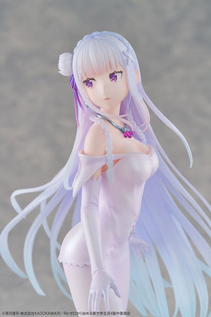 Re:ZERO -Starting Life in Another World- PVC Figure 1/7 Emilia Wedding dress Ver. 24 cm
