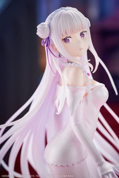 Re:ZERO -Starting Life in Another World- PVC Figure 1/7 Emilia Wedding dress Ver. 24 cm