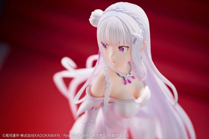 Re:ZERO -Starting Life in Another World- PVC Figure 1/7 Emilia Wedding dress Ver. 24 cm