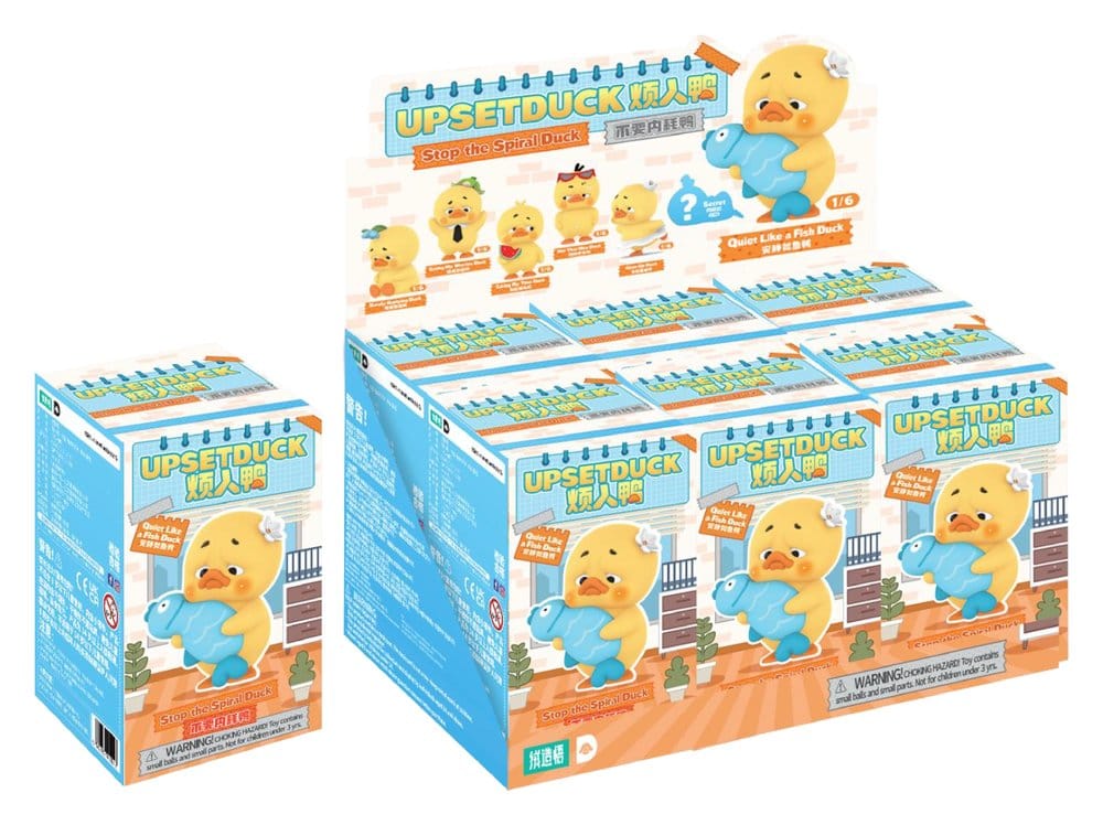 Upset Duck: Stop the Spiral Duck Blind Box figure 10 cm Display (6) Rong Creator