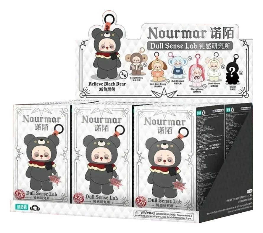 Nourmar: Dull Sense Lab Blind Box Keychain 16 cm Display (6) Rong Creator