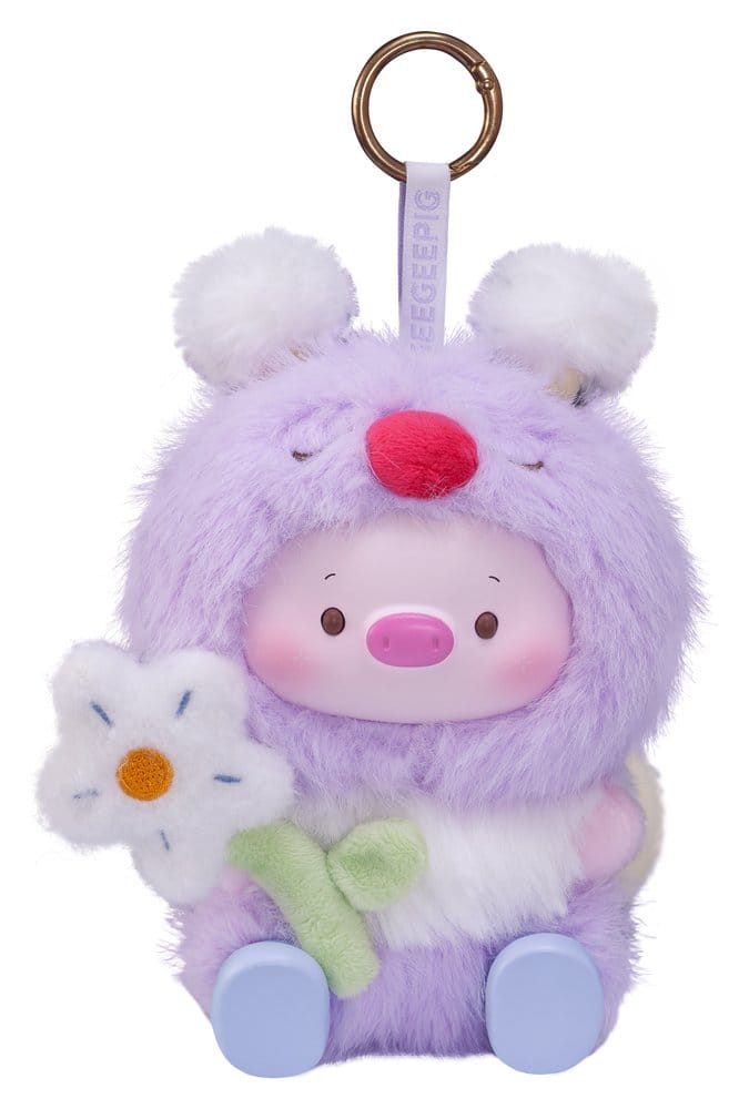 GeeGeePig: Pajamas Lullabies Blind Box Keychain 16 cm Display (6) Rong Creator