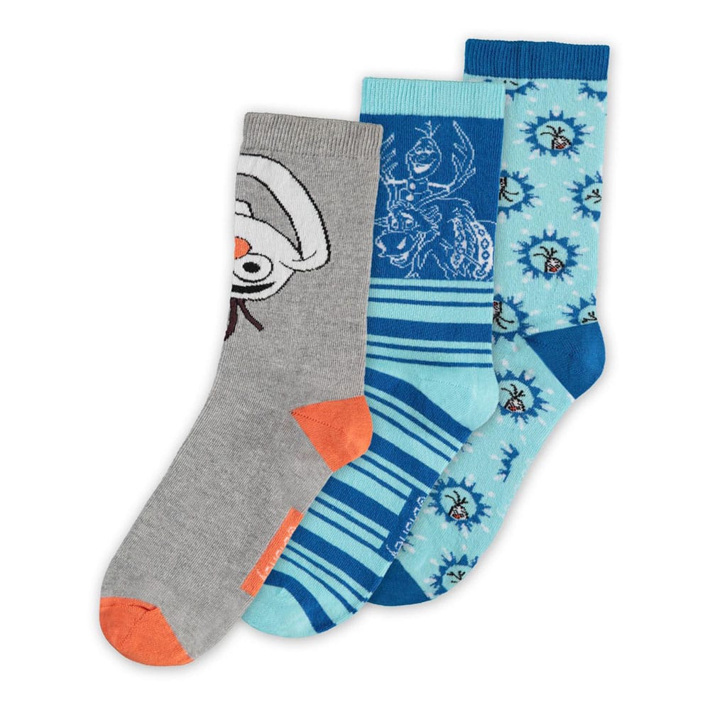 Frozen Socks 3-Pack Olaf 43-46 Difuzed