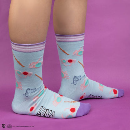 Harry Potter Socks 3-Pack Luna Lovegood Cinereplicas