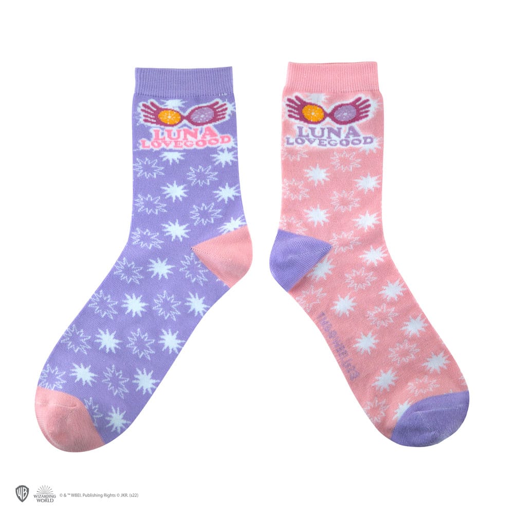 Harry Potter Socks 3-Pack Luna Lovegood Cinereplicas