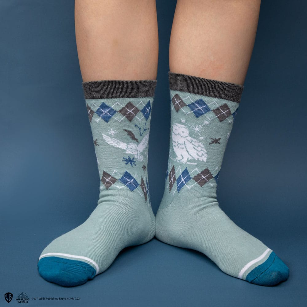 Harry Potter Socks 3-Pack Hedwig Cinereplicas