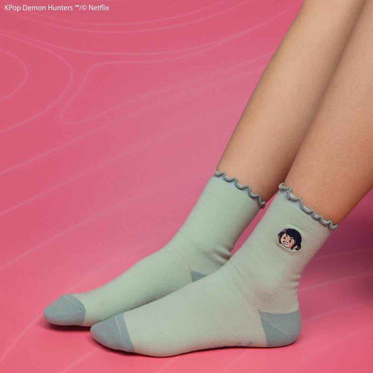 KPop Demon Hunters Socks Set of 3 HUNTR/X
