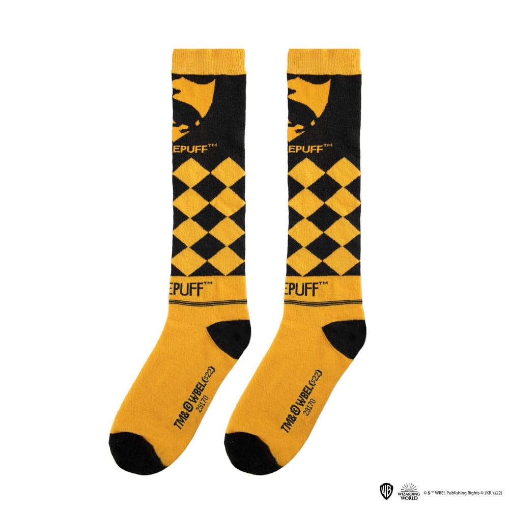 Harry Potter Knee-high socks 3-Pack Hufflepuff Footwear