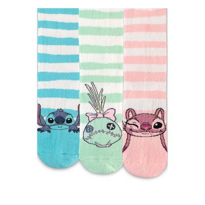 Lilo & Stitch Socks 3-Pack Friends 35-38 Footwear