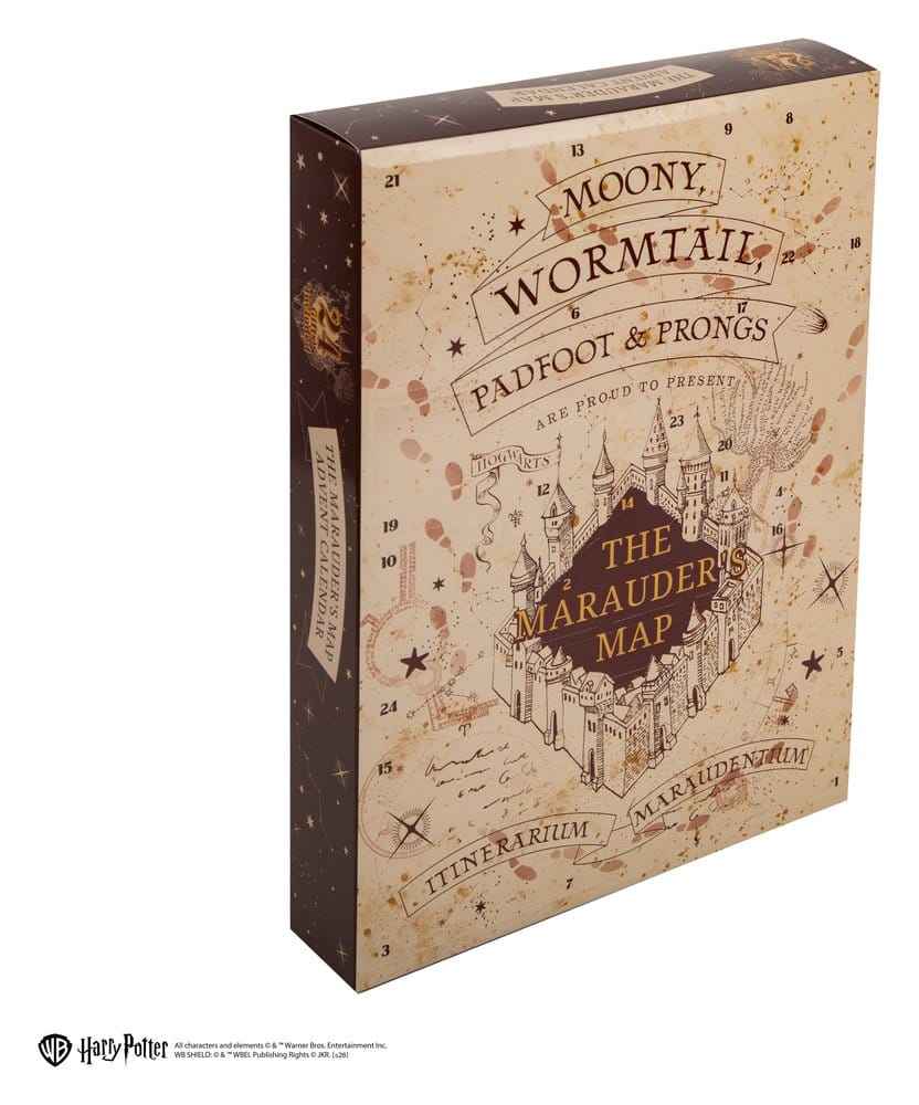 Harry Potter Advent Calendar Marauder's Map New Edition 2026