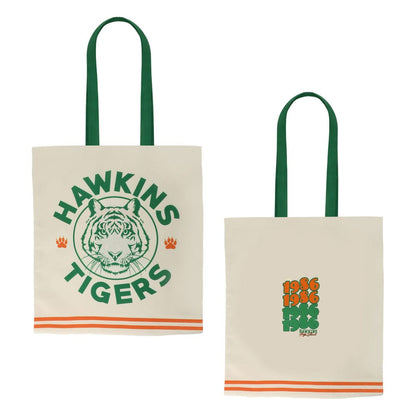 Stranger Things Tote Bag Hawkins Tigers Bags