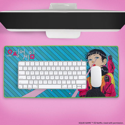 Squid Game Desk Pad Young-Hee
