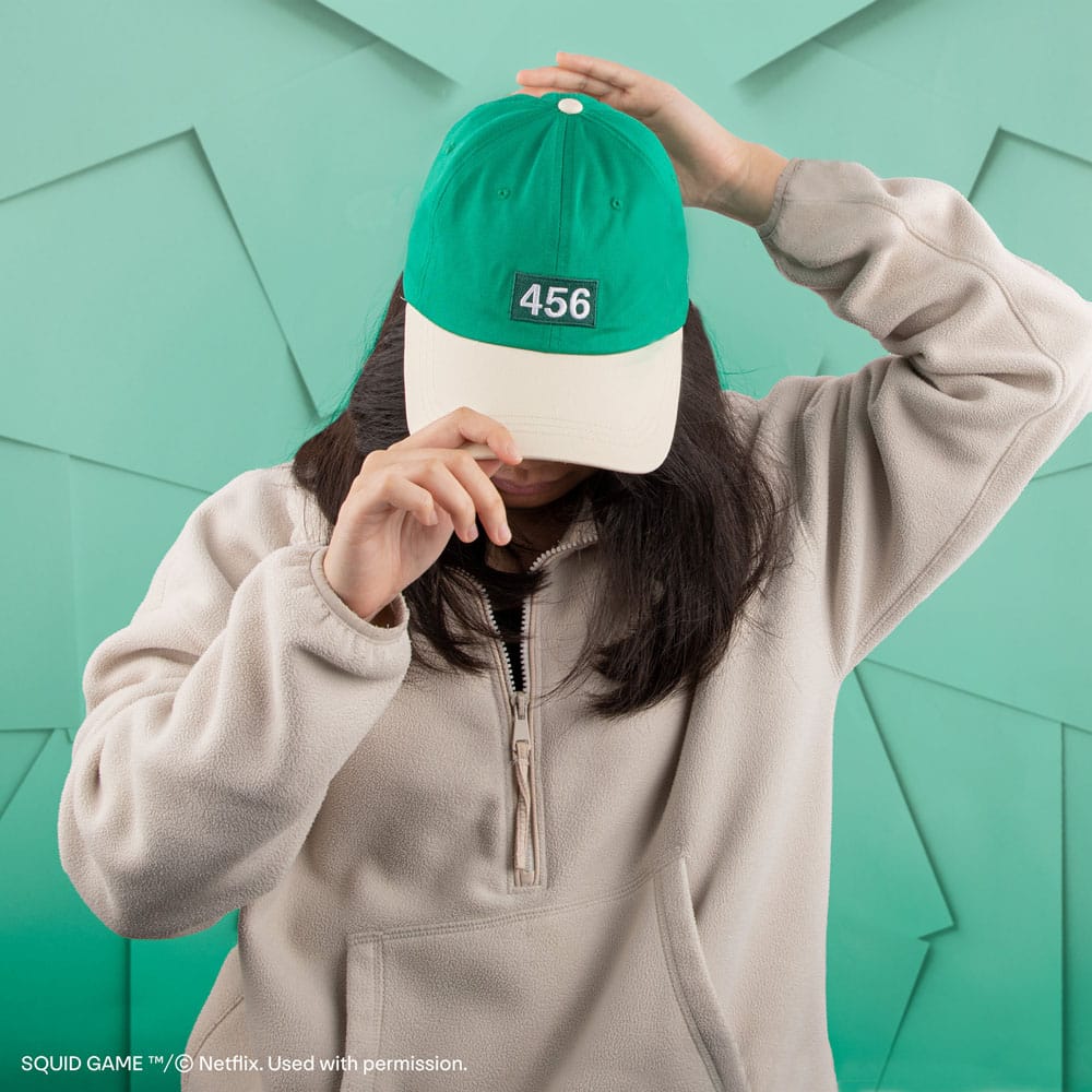 Squid Game Curved Bill Cap Player 456