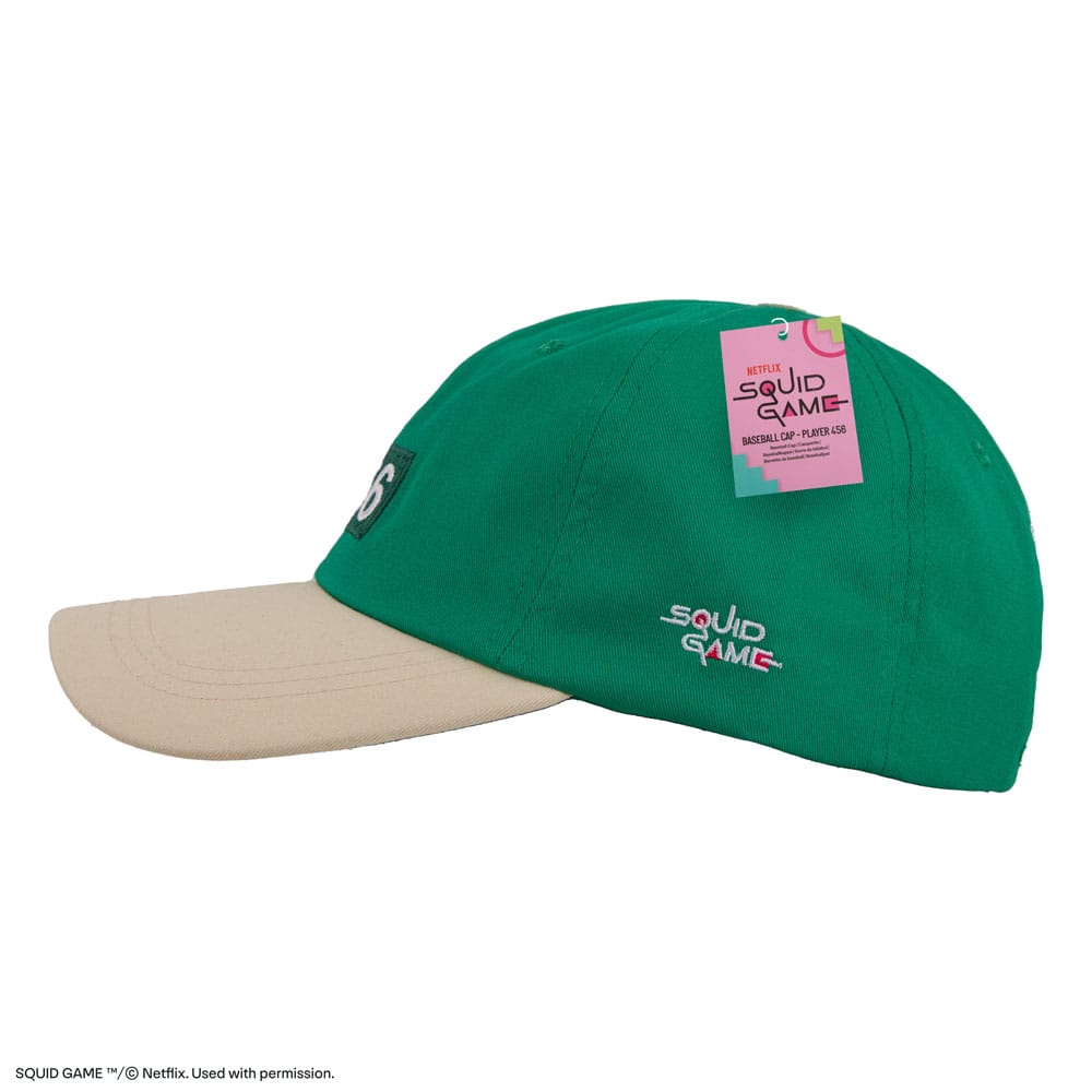 Squid Game Curved Bill Cap Player 456