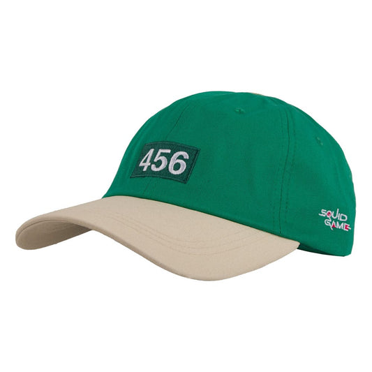 Squid Game Curved Bill Cap Player 456 Beanies & Caps