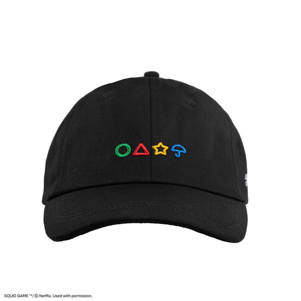 Squid Game Curved Bill Cap Dalgona Beanies & Caps