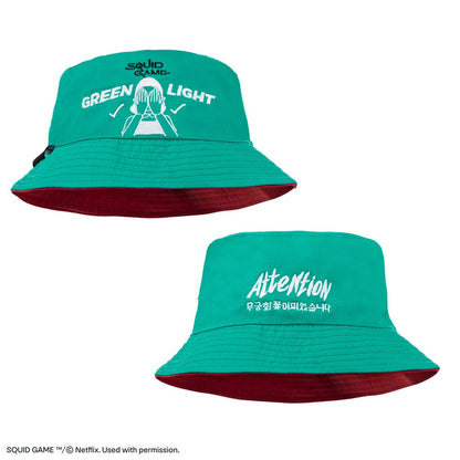 Squid Game Bucket Hat Red light green light Beanies & Caps