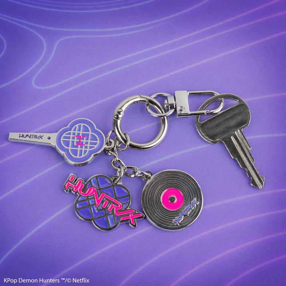 KPop Demon Hunters Charm Keychain HUNTR/X