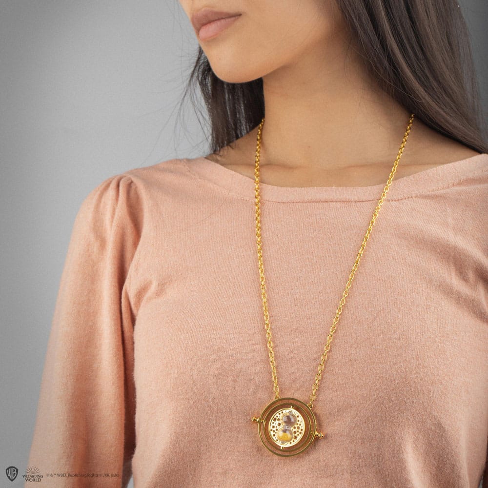 Harry Potter Necklace with Pendant Time-Turner with Gift Box Cinereplicas