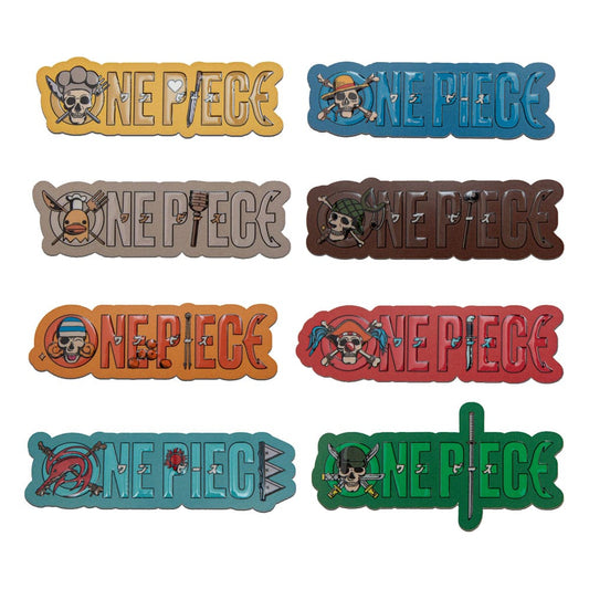 One Piece Fridge Magnet 8-Pack Title Sequence Magnets