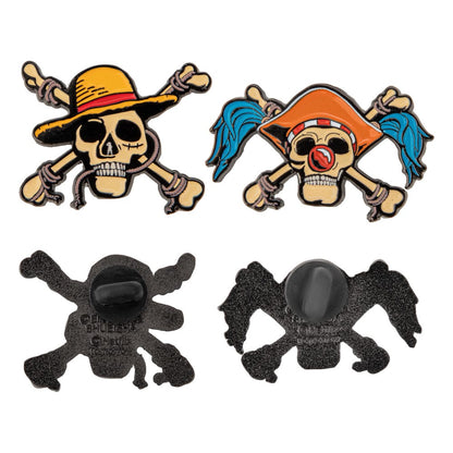 One Piece Pins 2-Pack Luffy & Buggy Cinereplicas