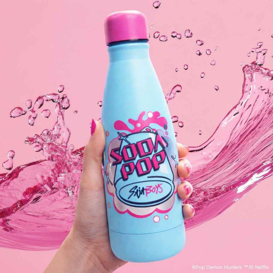 KPop Demon Hunters Mini Water Bottle Soda Pop
