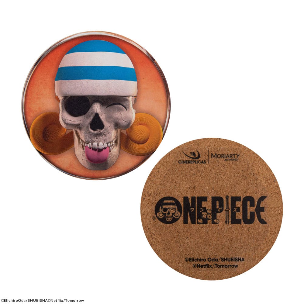 One Piece Coaster 4-Pack Characters #1 Glasses & Coasters