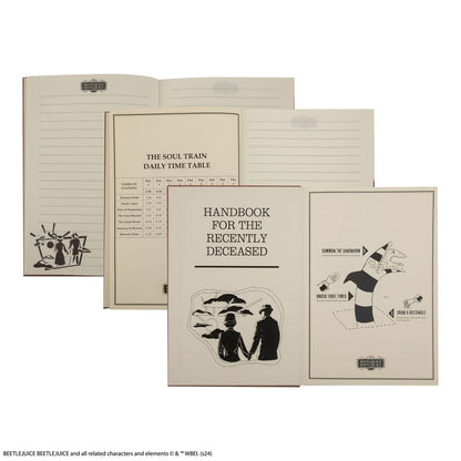 Beetlejuice Notebook Handbook for the Recently Deceased