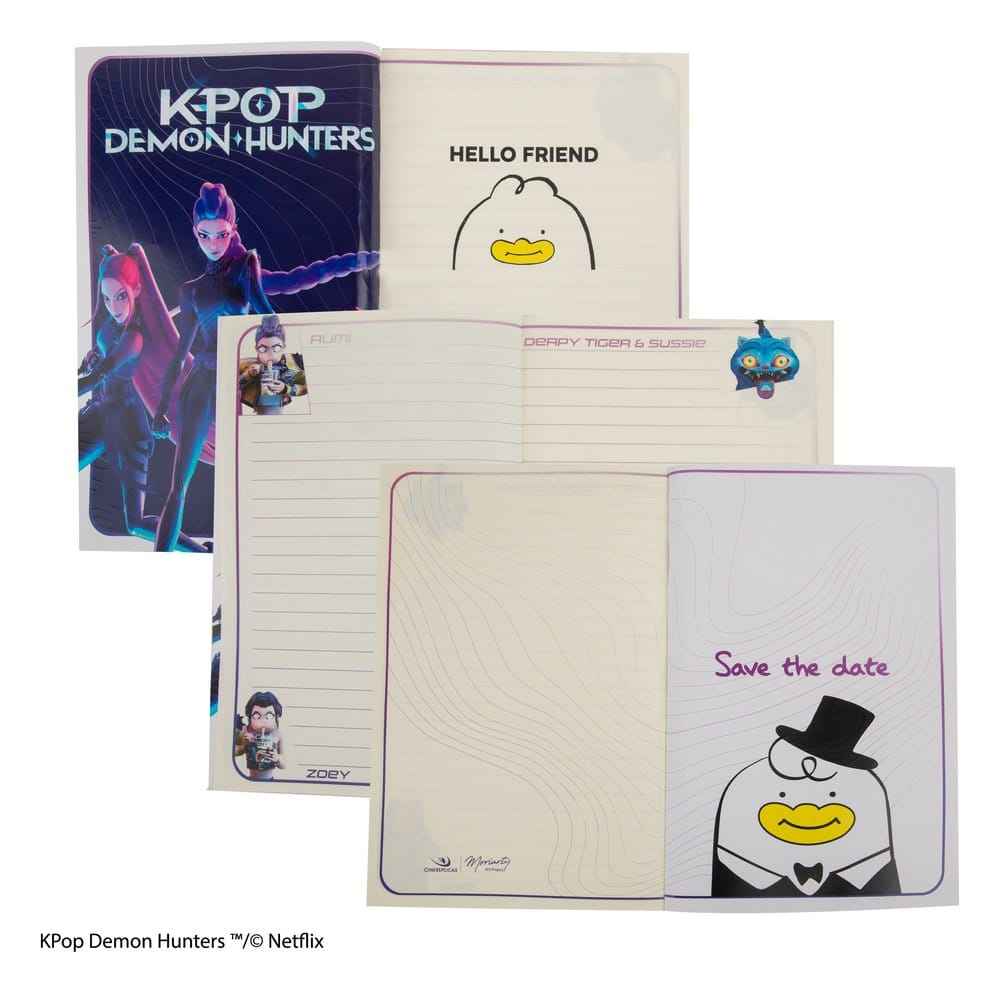 KPop Demon Hunters Notebook HUNTR/X