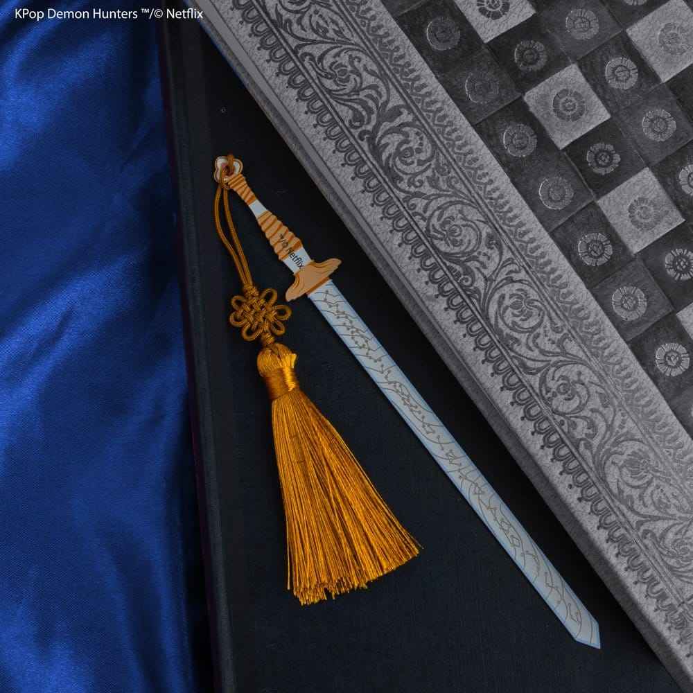 KPop Demon Hunters Metal Bookmark Rumi's Saingeom