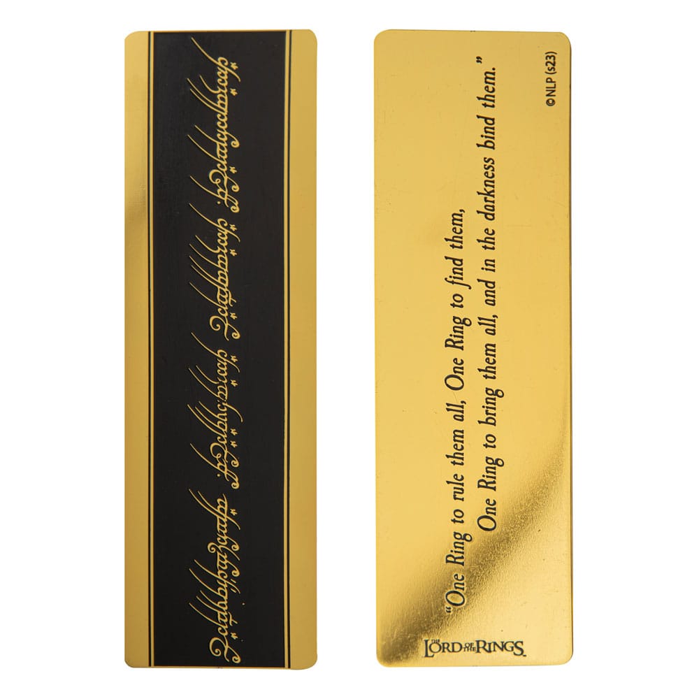 Lord of the Rings Bookmark One Ring 14 x 4 cm Cinereplicas