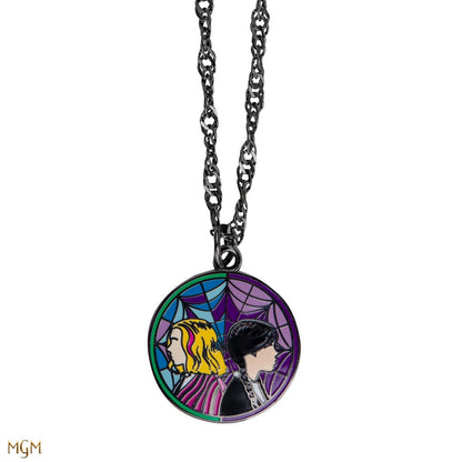 Wednesday Necklace with Pendant Enid and Wednesday