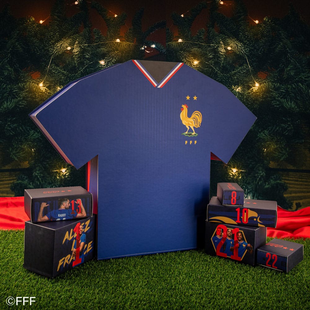 French Football Federation Advent Calendar Deluxe 2025 Cinereplicas