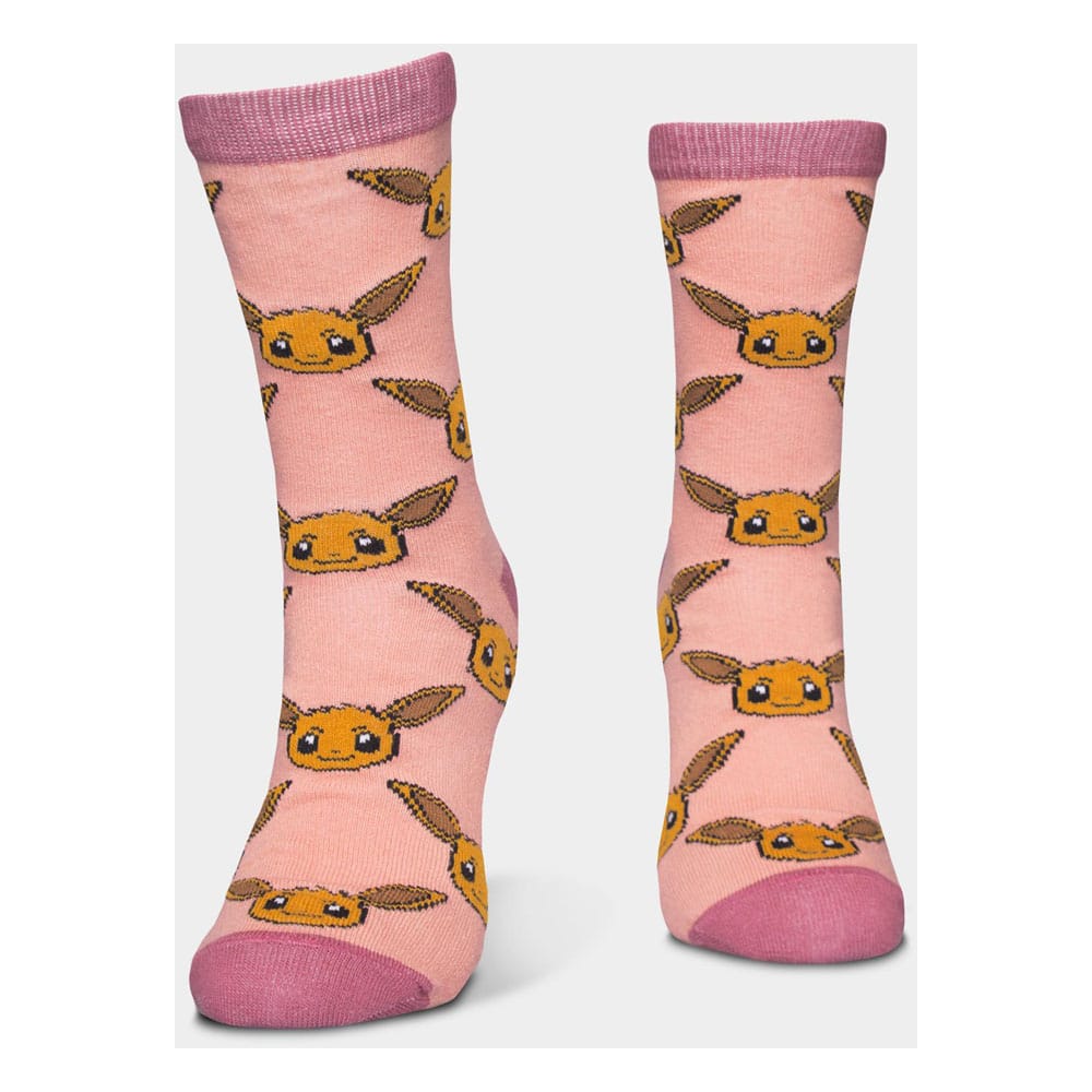 Pokémon Socks 3-Pack Three Icons 35-38 Difuzed