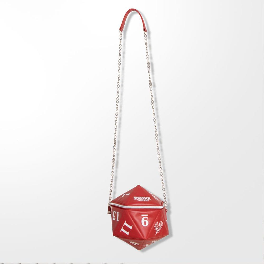 Stranger Things Faux Leather Handbag D&D Dice - FanofThings.co.uk