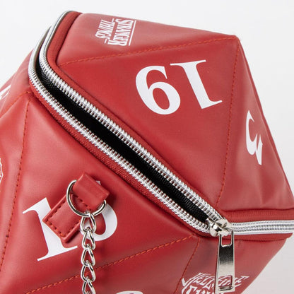 Stranger Things Faux Leather Handbag D&D Dice - FanofThings.co.uk